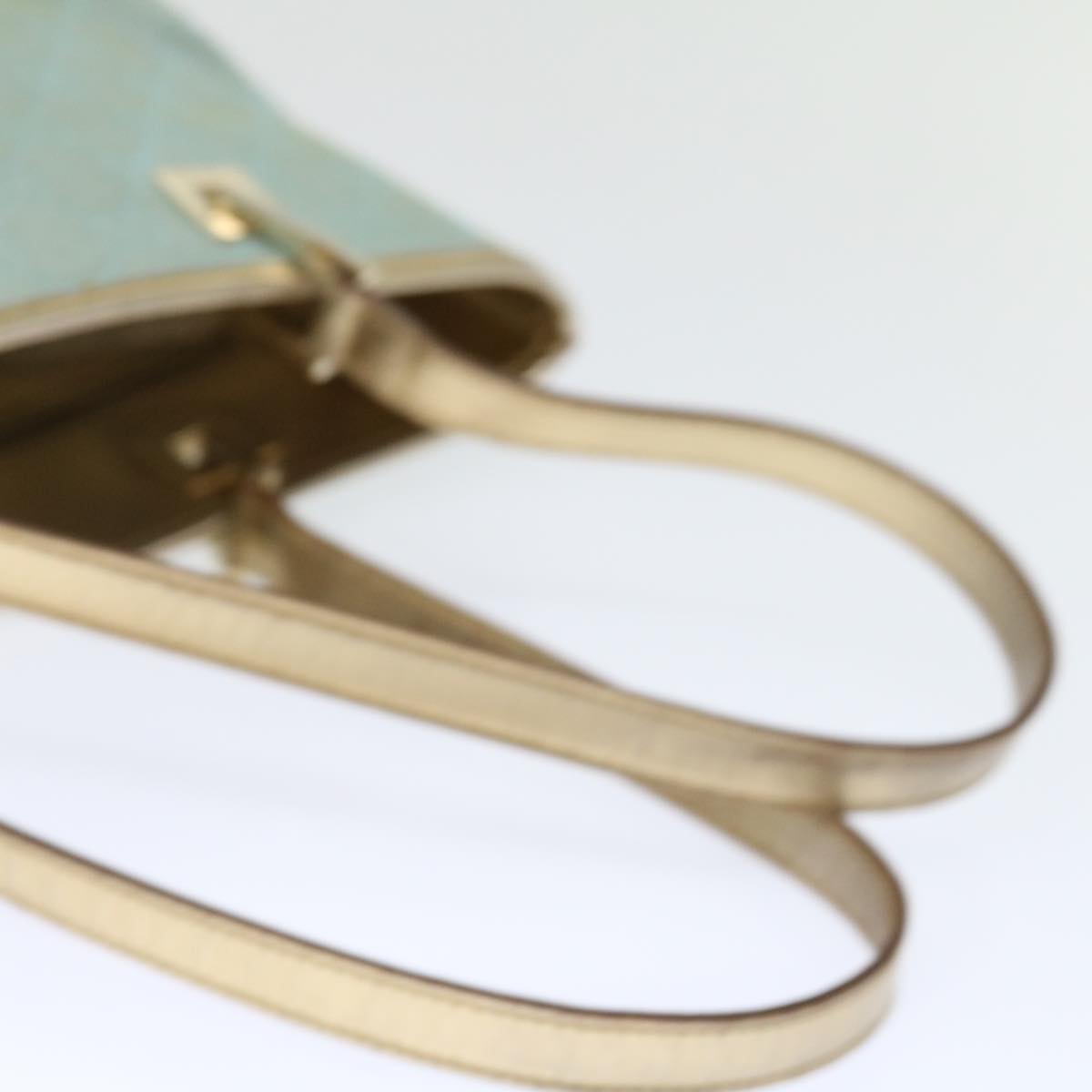 GUCCI GG Canvas Tote Bag Light Blue 002 1099 ki4373