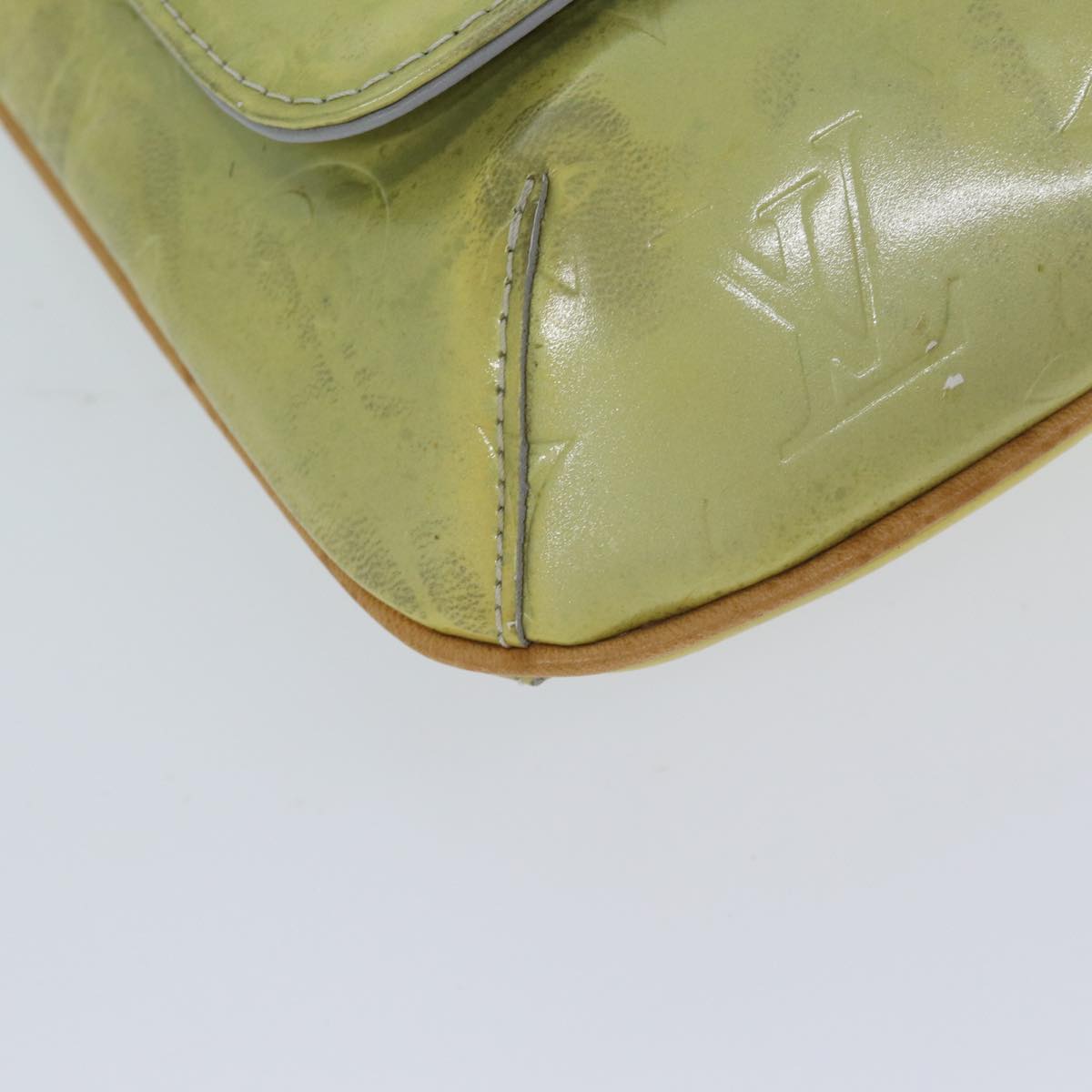 LOUIS VUITTON Monogram Vernis Thompson Street Bag Gris M91008 LV ki4383