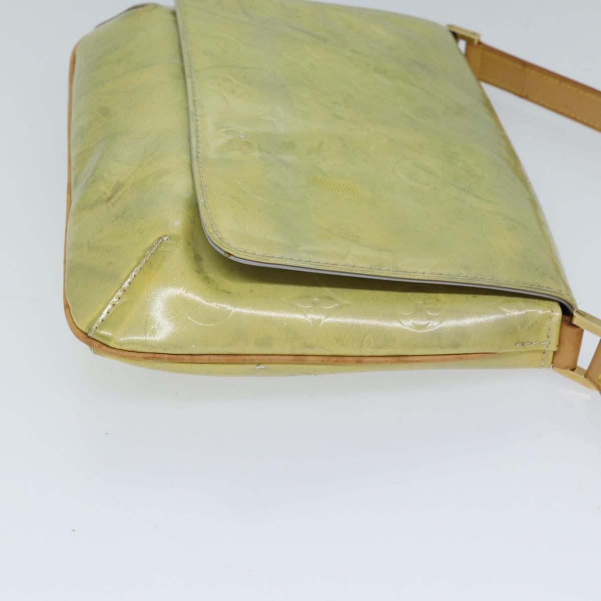 LOUIS VUITTON Monogram Vernis Thompson Street Bag Gris M91008 LV ki4383