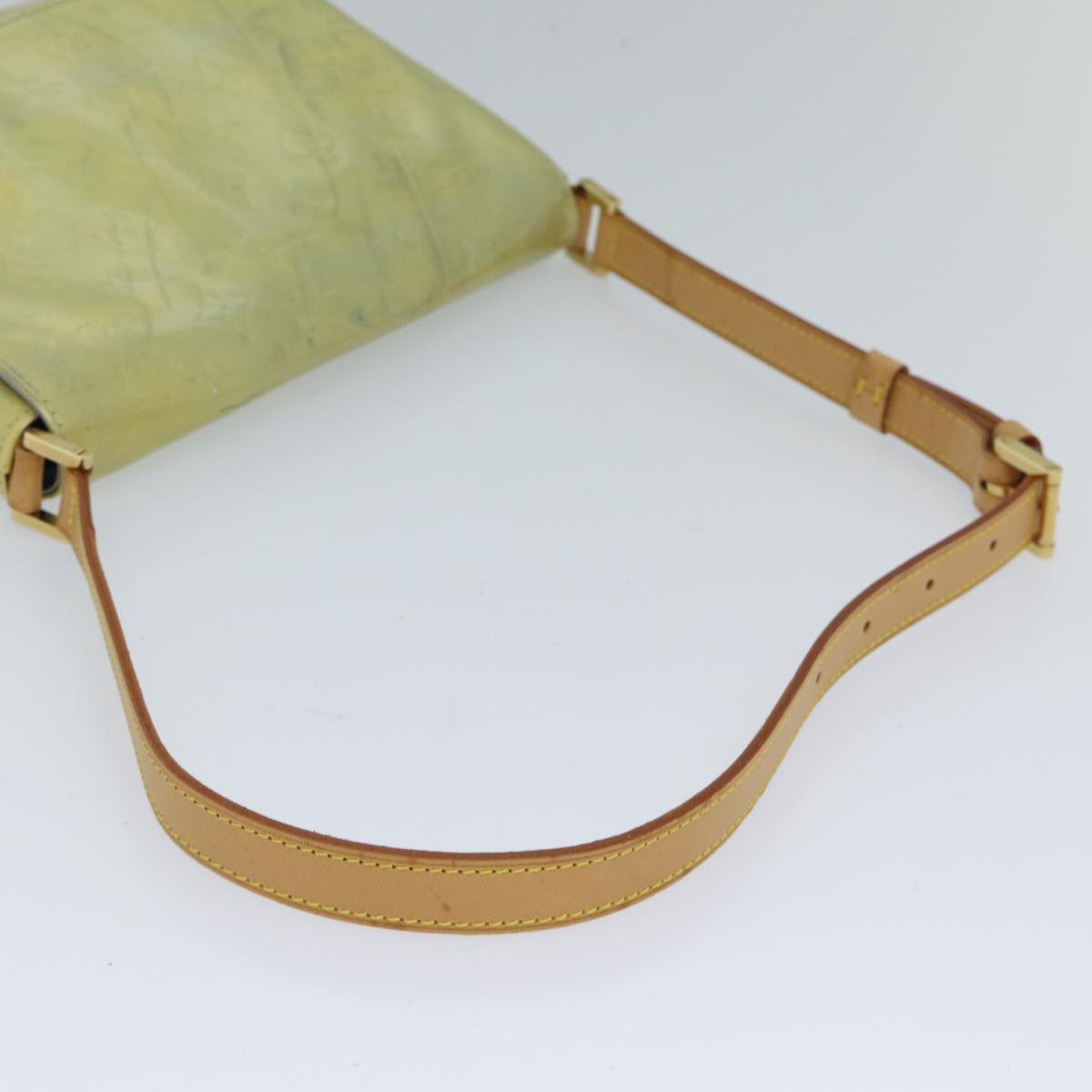LOUIS VUITTON Monogram Vernis Thompson Street Bag Gris M91008 LV ki4383