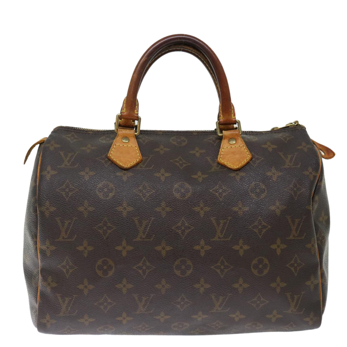 LOUIS VUITTON Monogram Speedy 30 Hand Bag M41526 LV ki4388