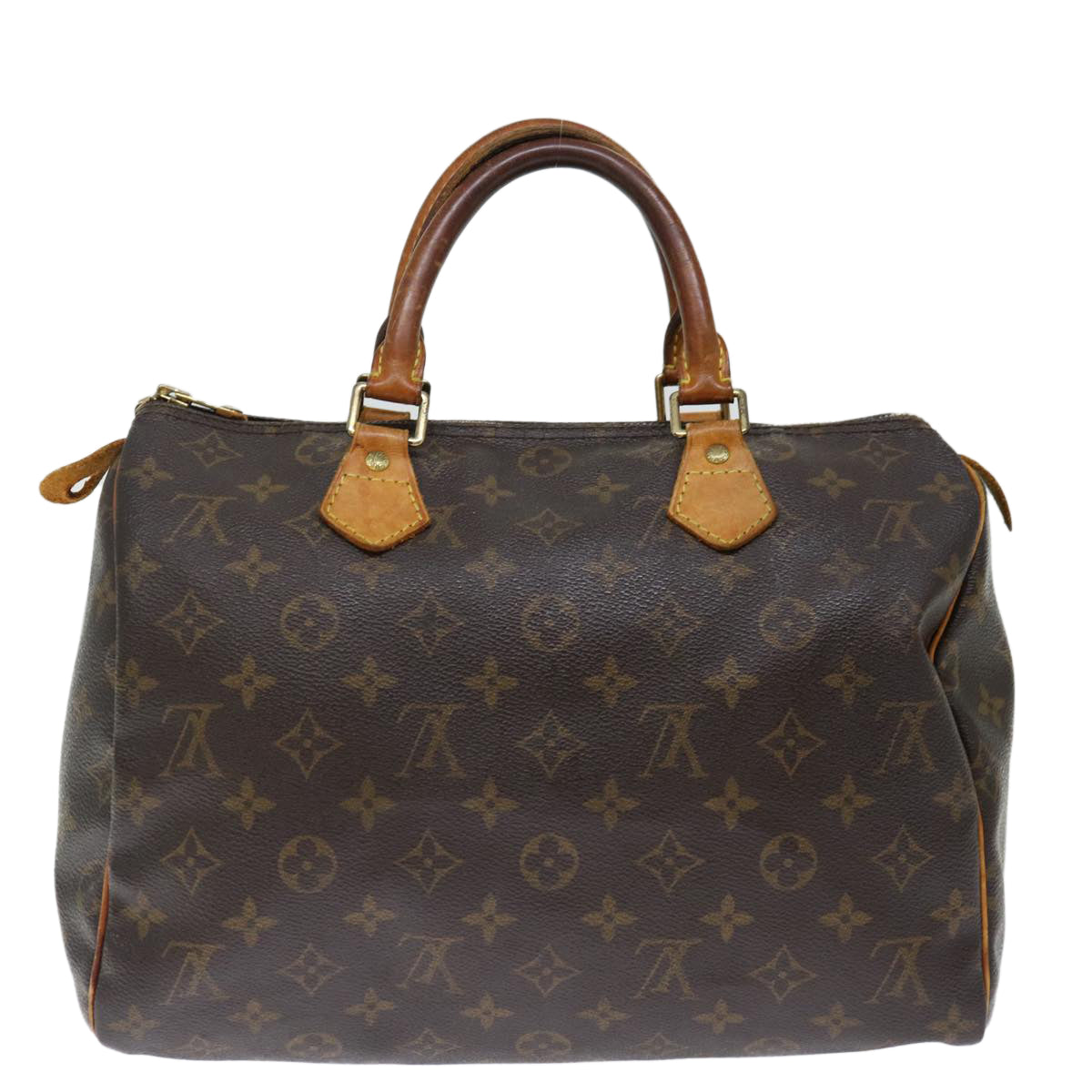 LOUIS VUITTON Monogram Speedy 30 Hand Bag M41526 LV ki4388