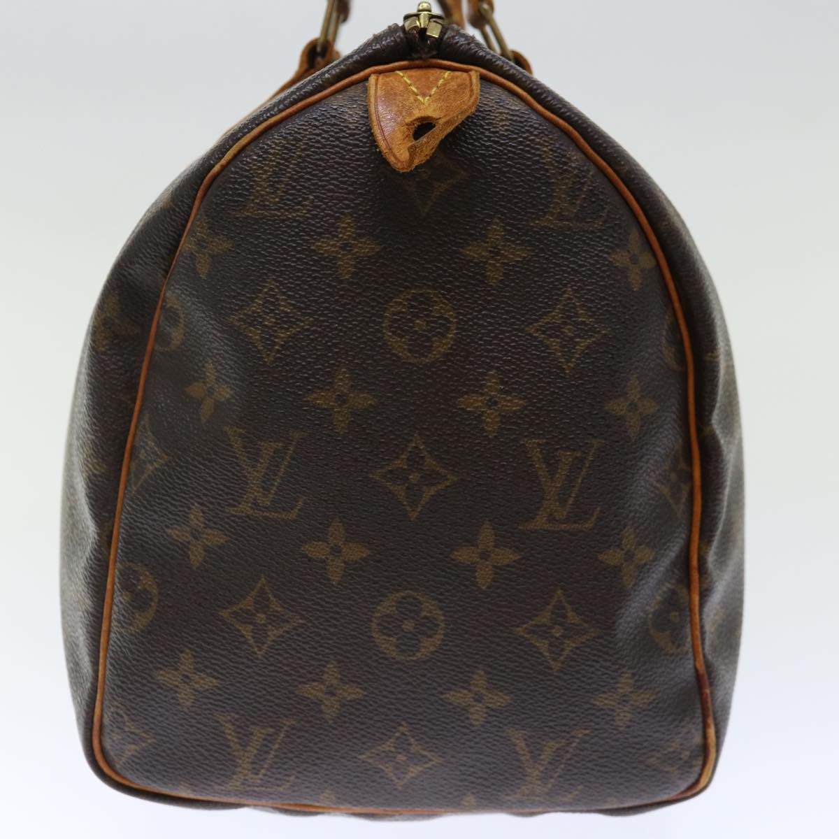 LOUIS VUITTON Monogram Speedy 30 Hand Bag M41526 LV ki4388