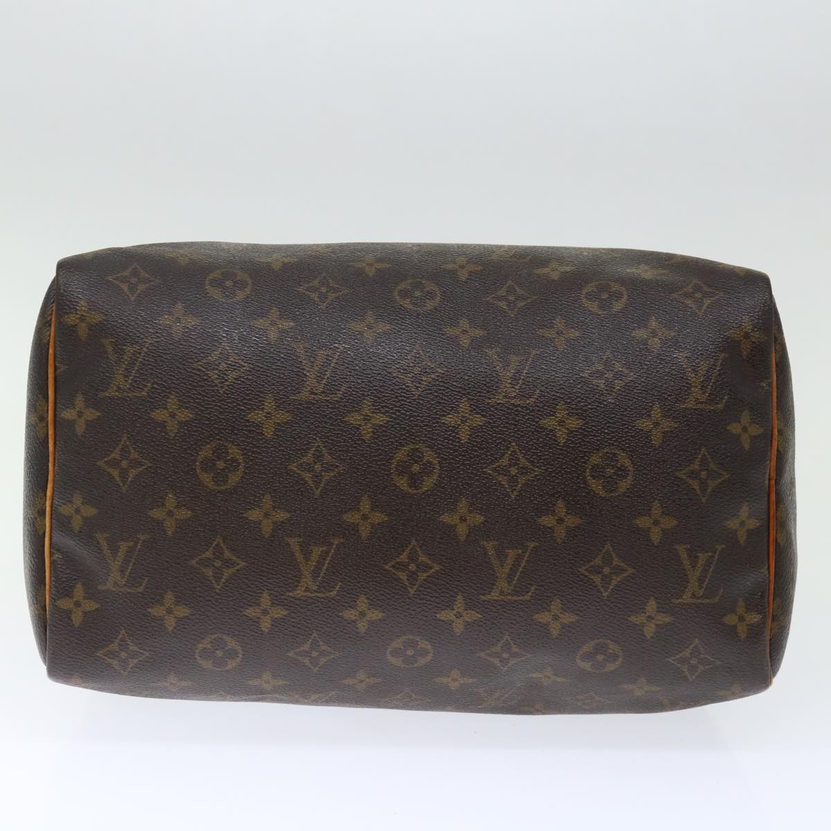 LOUIS VUITTON Monogram Speedy 30 Hand Bag M41526 LV ki4388