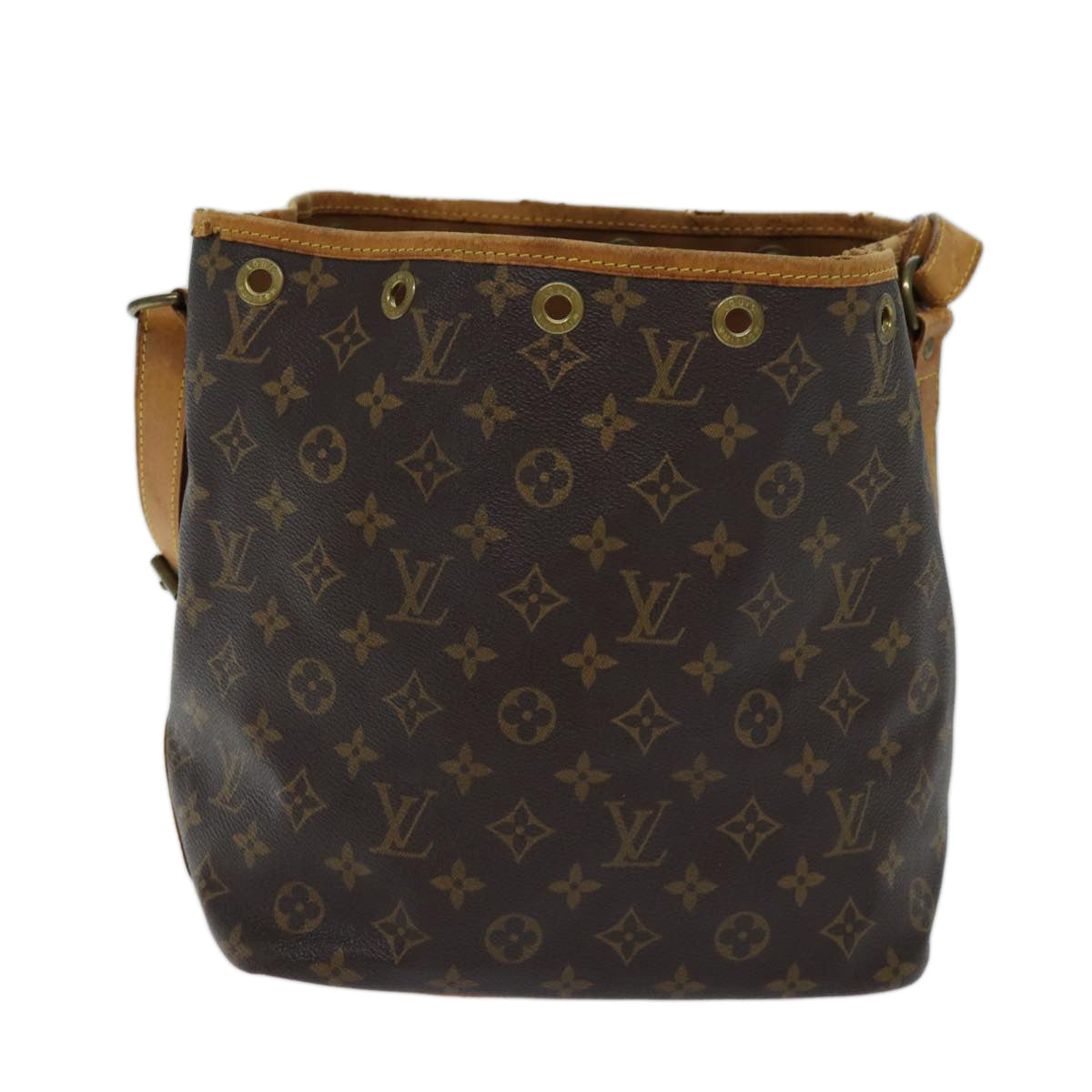 LOUIS VUITTON Monogram Petit Noe Shoulder Bag M42226 LV ki4390