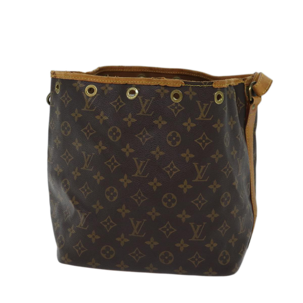 LOUIS VUITTON Monogram Petit Noe Shoulder Bag M42226 LV ki4390