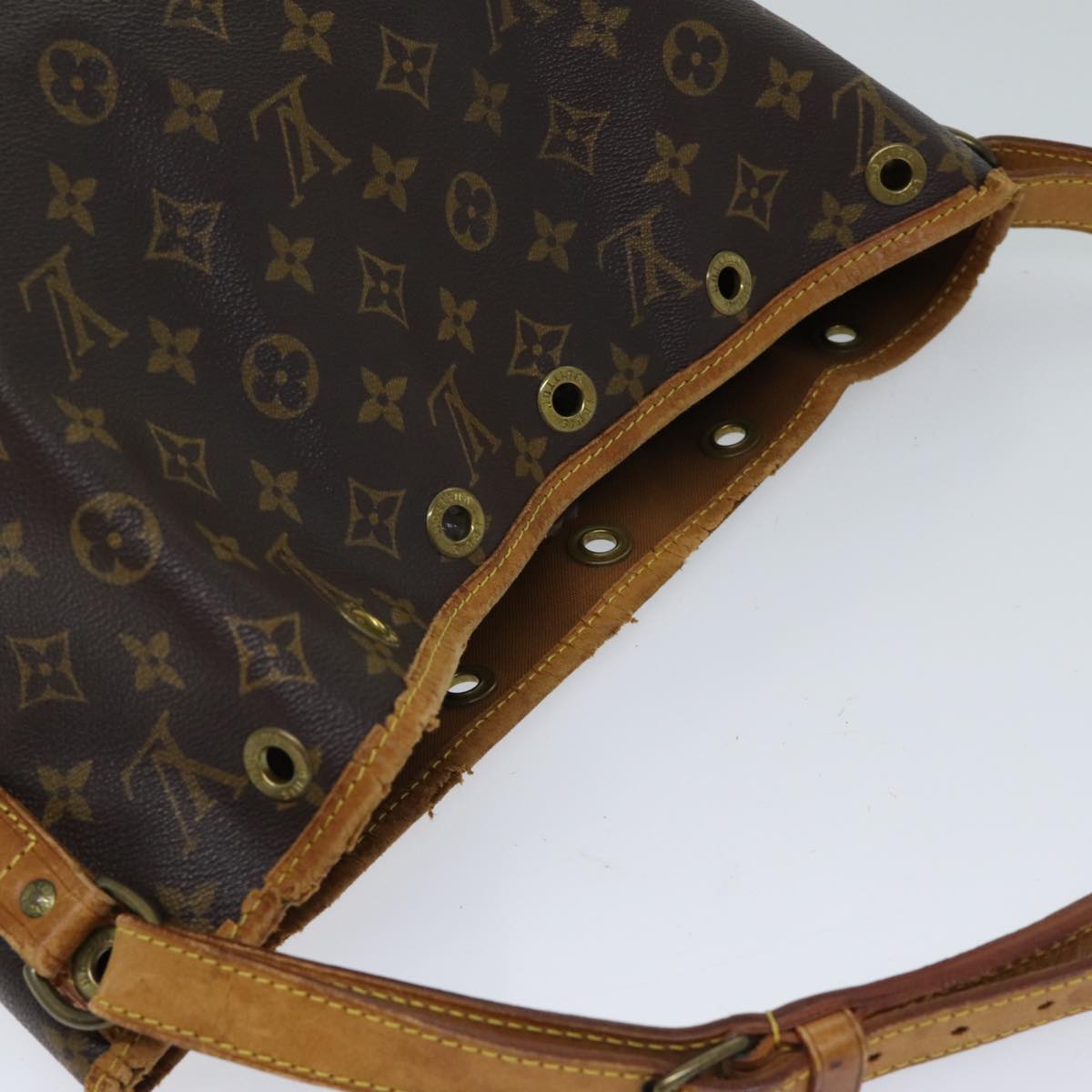 LOUIS VUITTON Monogram Petit Noe Shoulder Bag M42226 LV ki4390