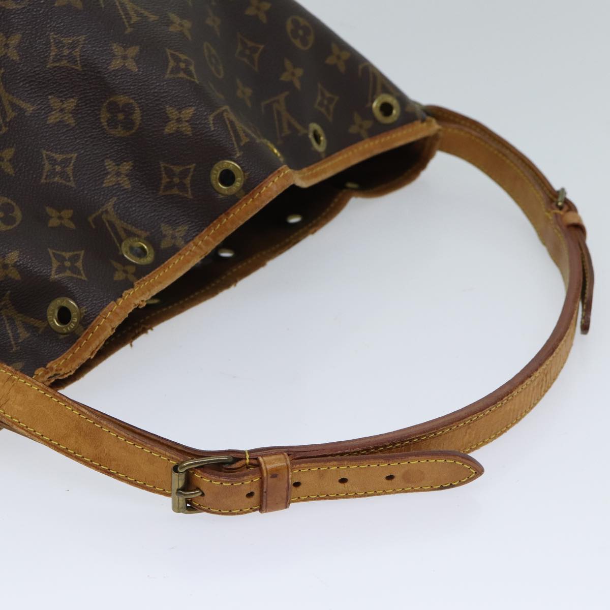 LOUIS VUITTON Monogram Petit Noe Shoulder Bag M42226 LV ki4390
