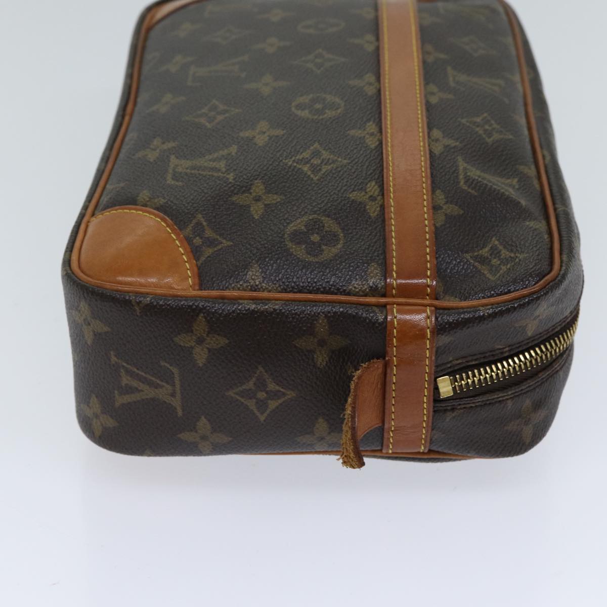 LOUIS VUITTON Monogram Compiegne 28 Clutch Bag M51845 LV ki4398