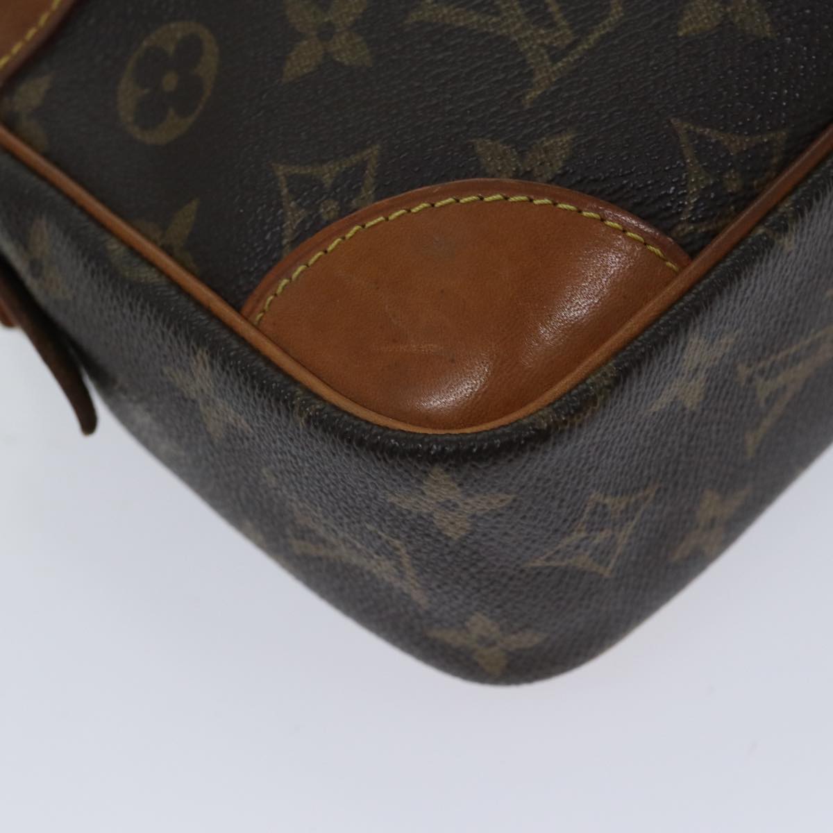 LOUIS VUITTON Monogram Compiegne 28 Clutch Bag M51845 LV ki4398