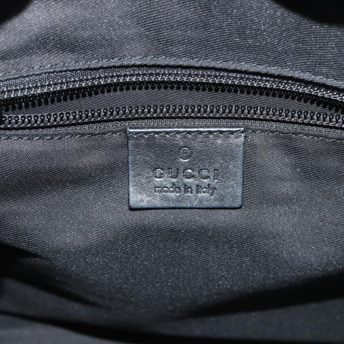 GUCCI GG Crystal Tote Bag Black 131228 ki4586