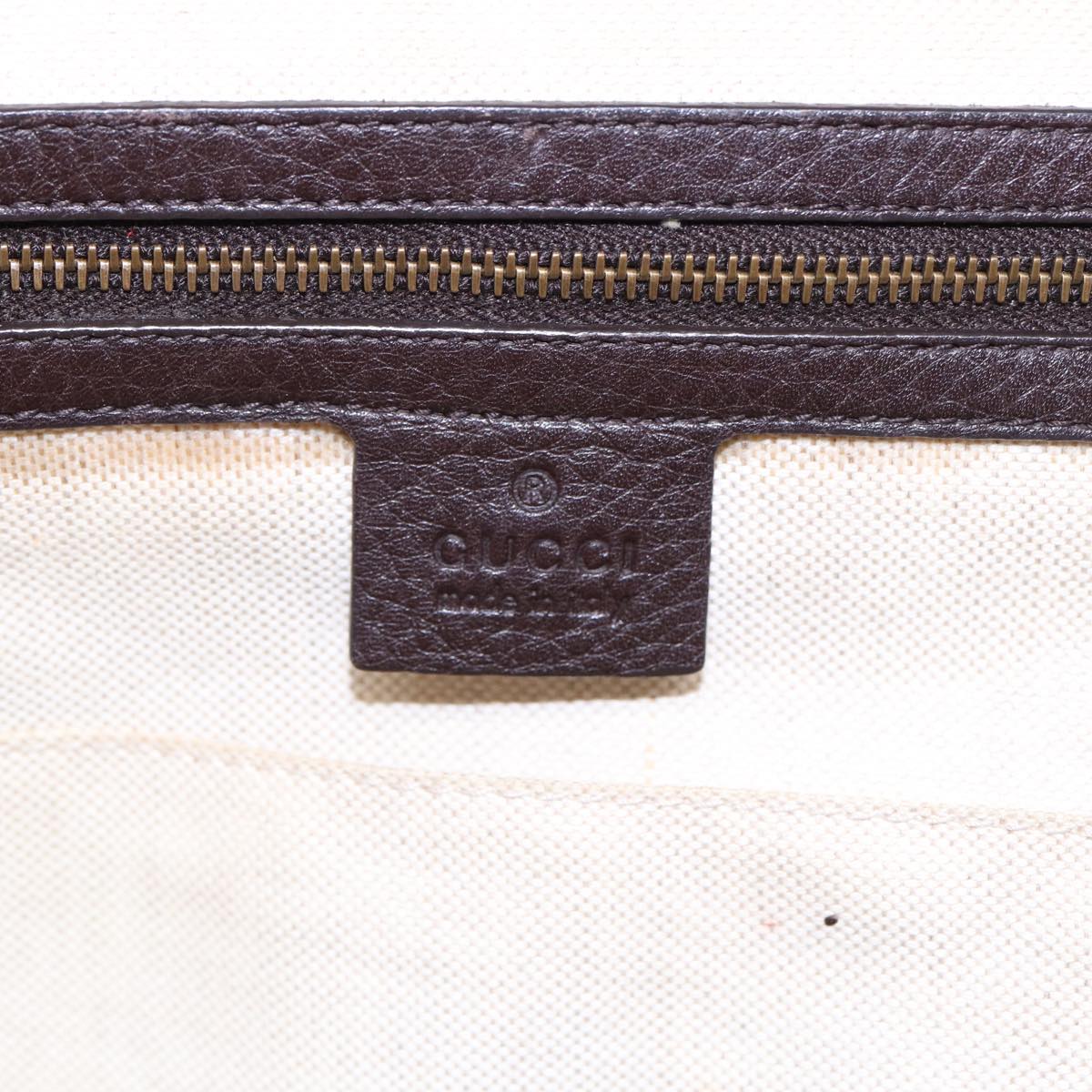 GUCCI Diamante Hand Bag Canvas Beige Gold 251826 ki4830