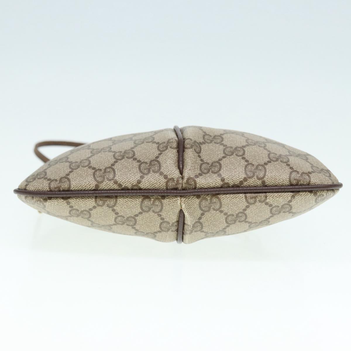 GUCCI GG Supreme Web Sherry Line Shoulder Bag Beige Gold 904 02 047 ki4835