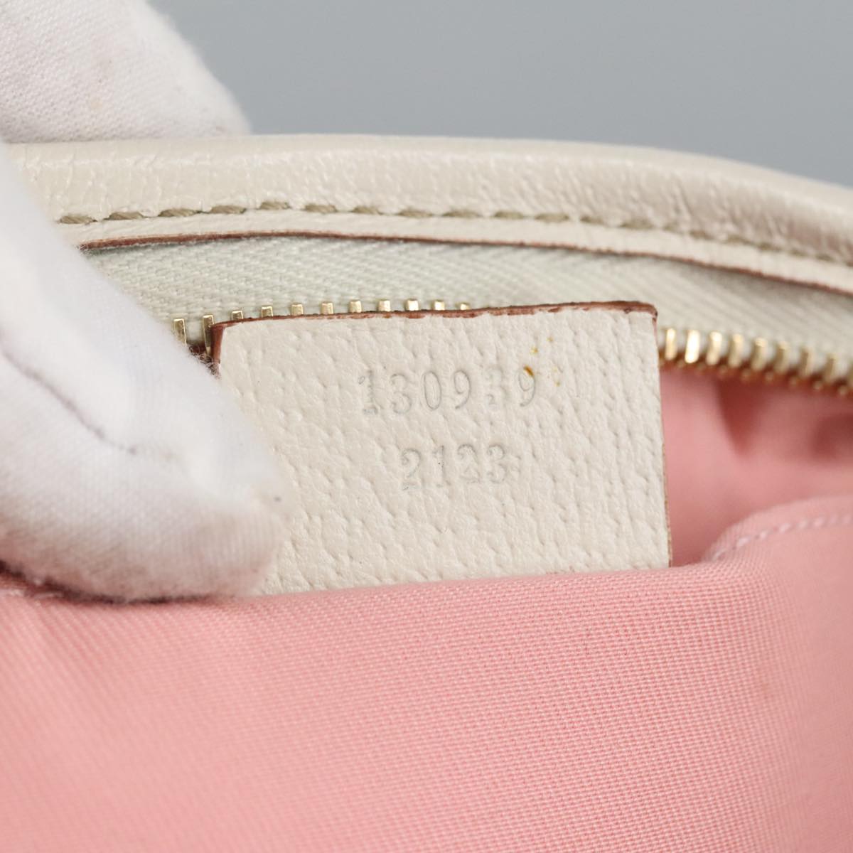 GUCCI GG Canvas Shoulder Bag Pink 130939 ki5065