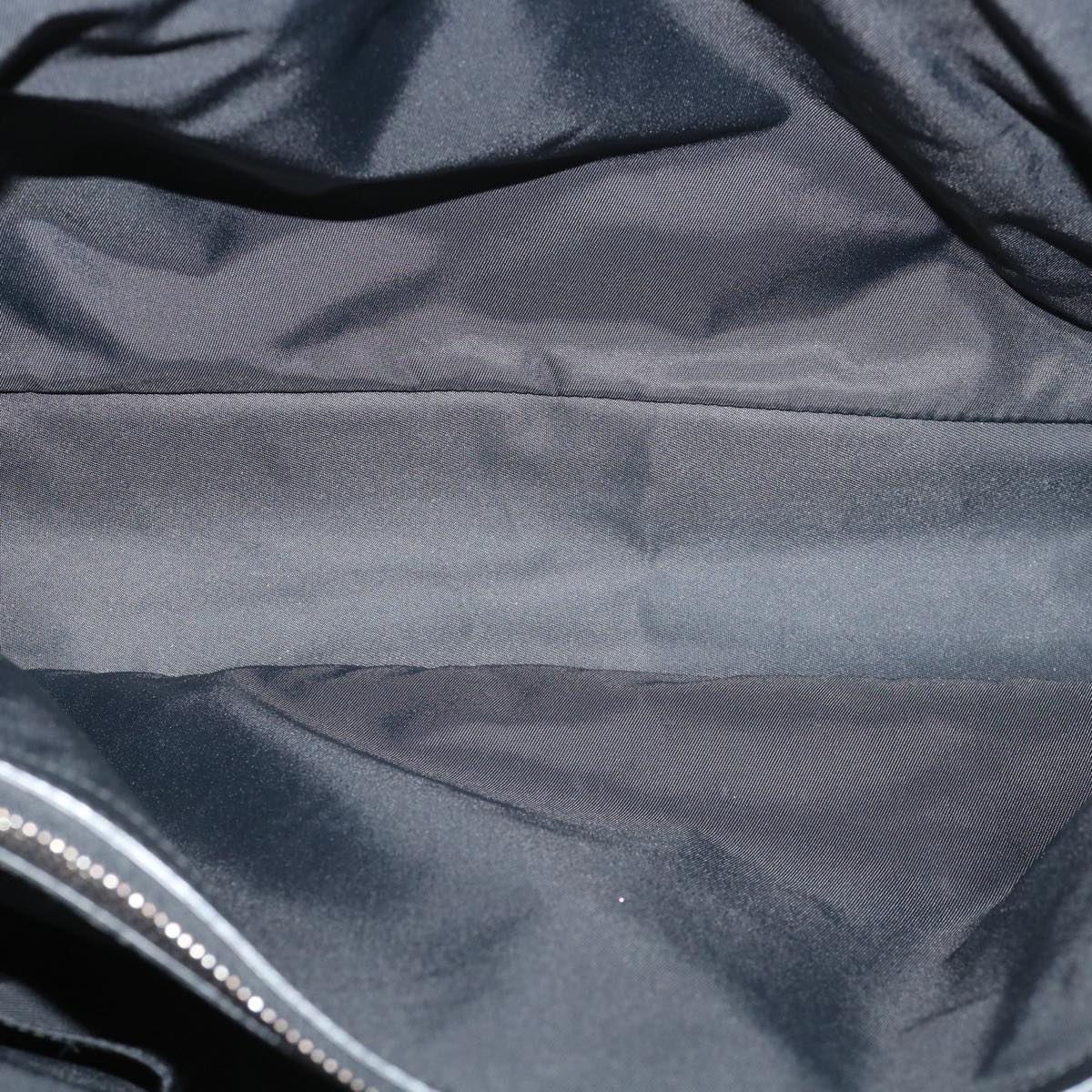 GUCCI Guccissima Tote Bag Canvas Leather Black kk141
