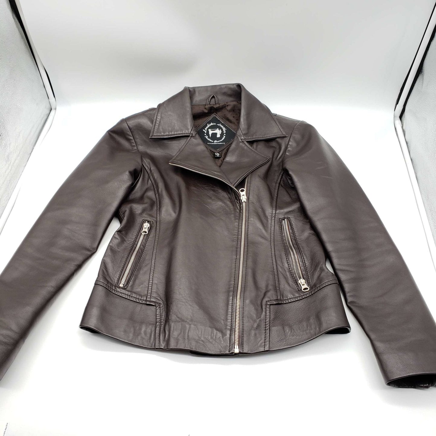Leather Brown Lambskin Jacket