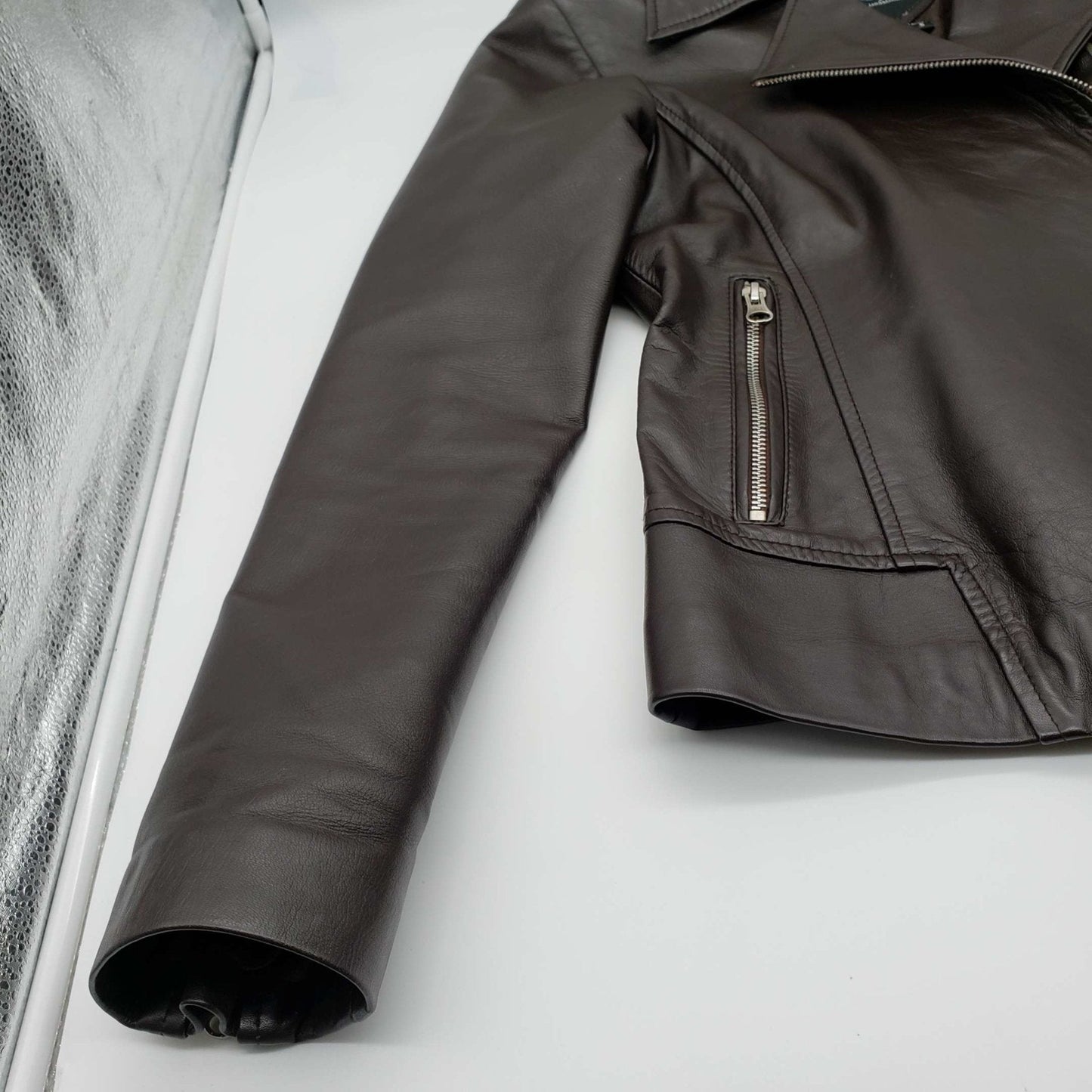Leather Brown Lambskin Jacket