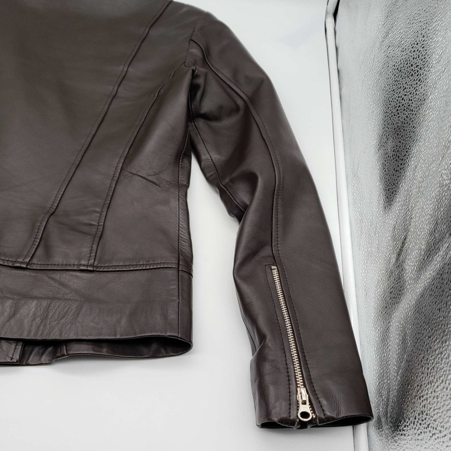 Leather Brown Lambskin Jacket