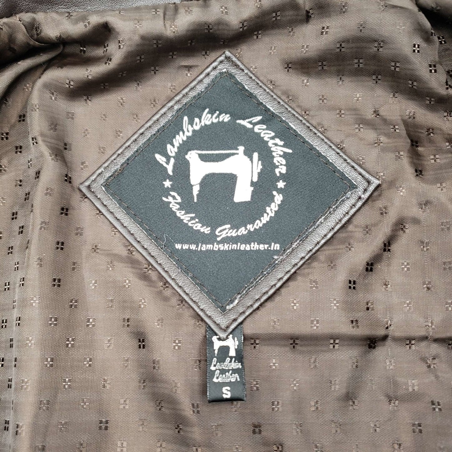 Leather Brown Lambskin Jacket
