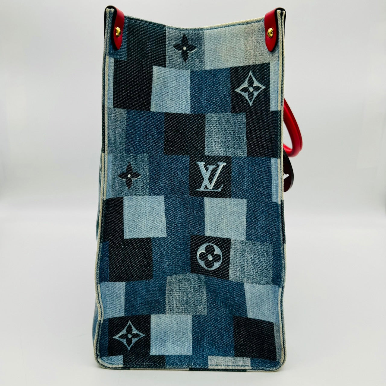 LOUIS VUITTON Monogram Denim On-The-Go GM OTG M44992