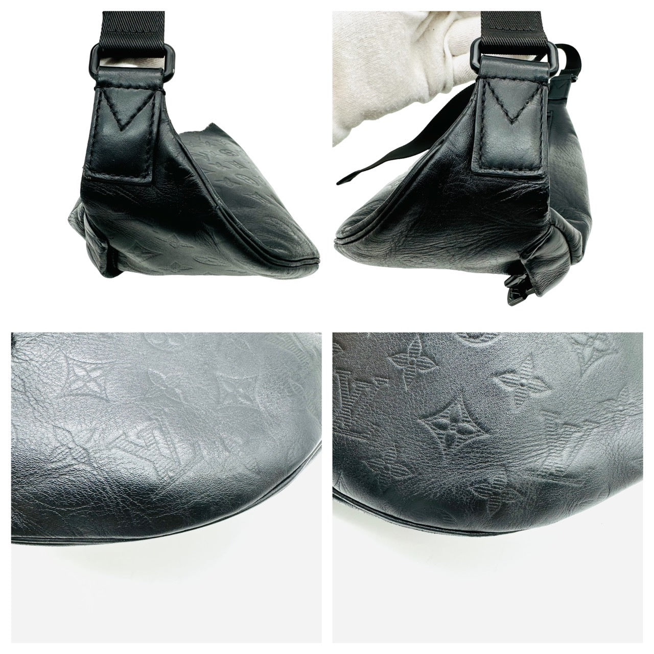 LOUIS VUITTON Bum Bag Monogram Shadow Discovery