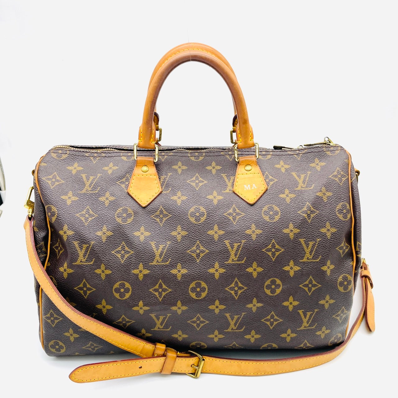 LOUIS VUITTON Monogram Speedy BandriÃ¨re 35