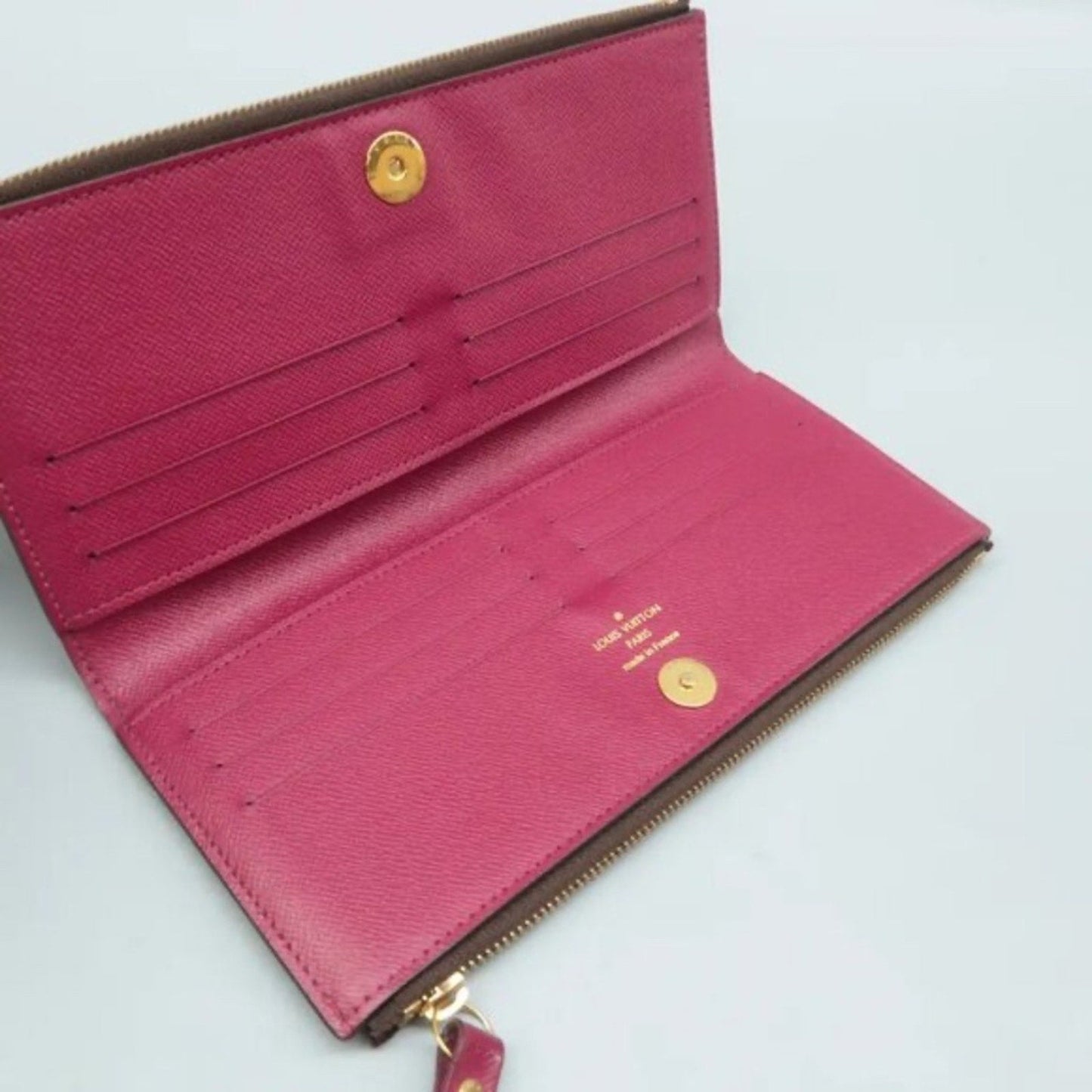 Louis Vuitton AdÃ¨le Brown Canvas Wallet