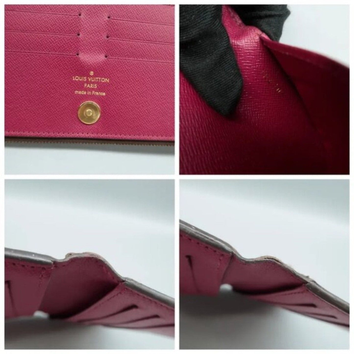 Louis Vuitton AdÃ¨le Brown Canvas Wallet