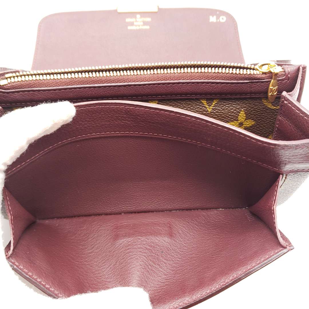 Louis Vuitton Brown Monogram Long Wallet