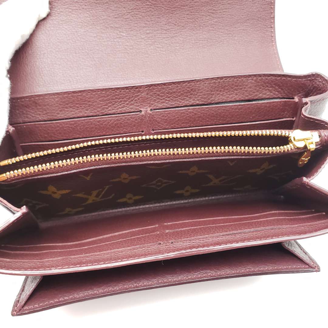 Louis Vuitton Brown Monogram Long Wallet