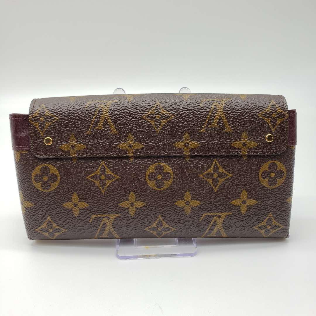 Louis Vuitton Brown Monogram Long Wallet