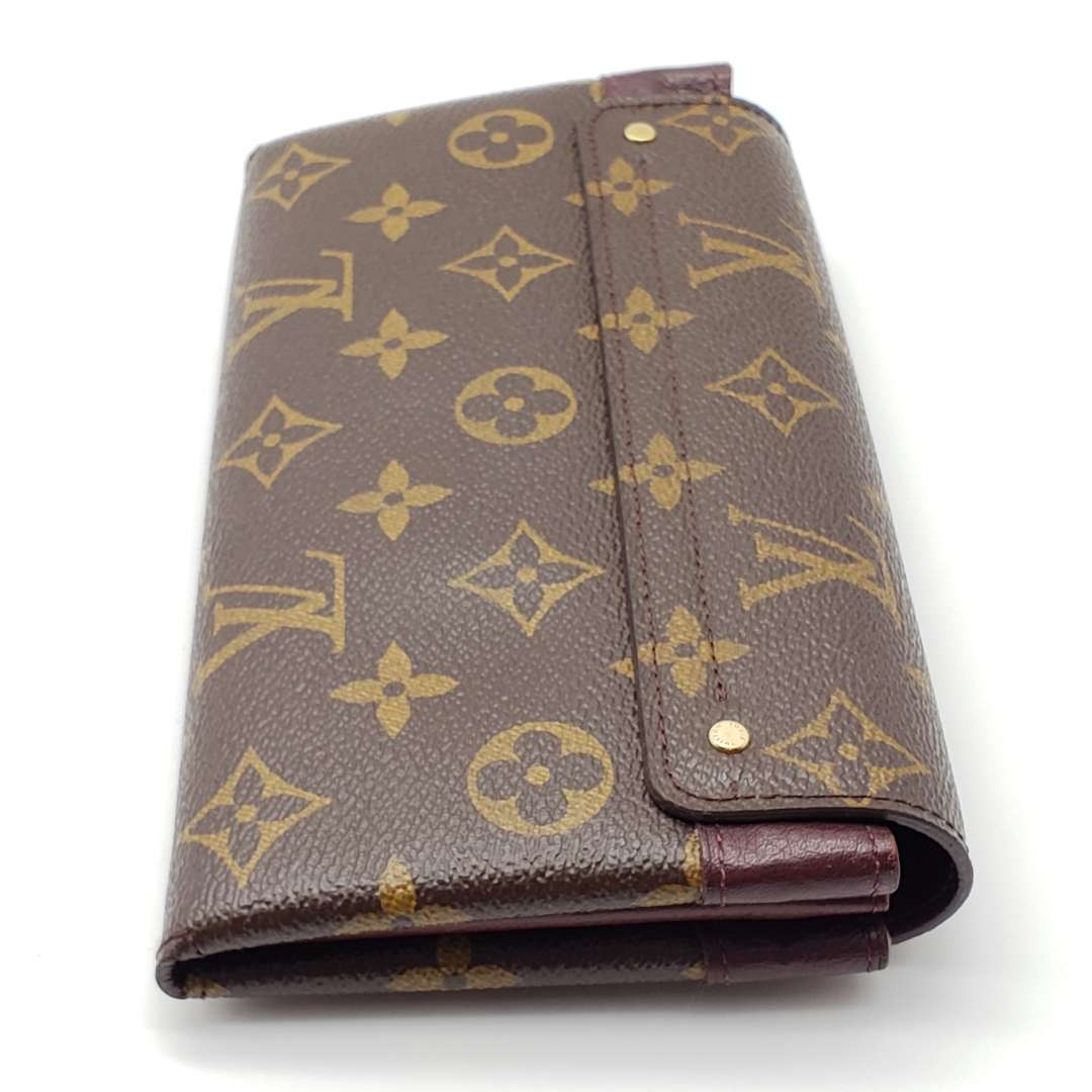 Louis Vuitton Brown Monogram Long Wallet
