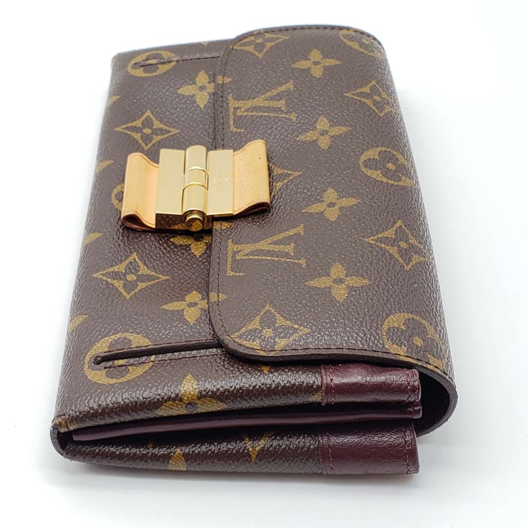 Louis Vuitton Brown Monogram Long Wallet