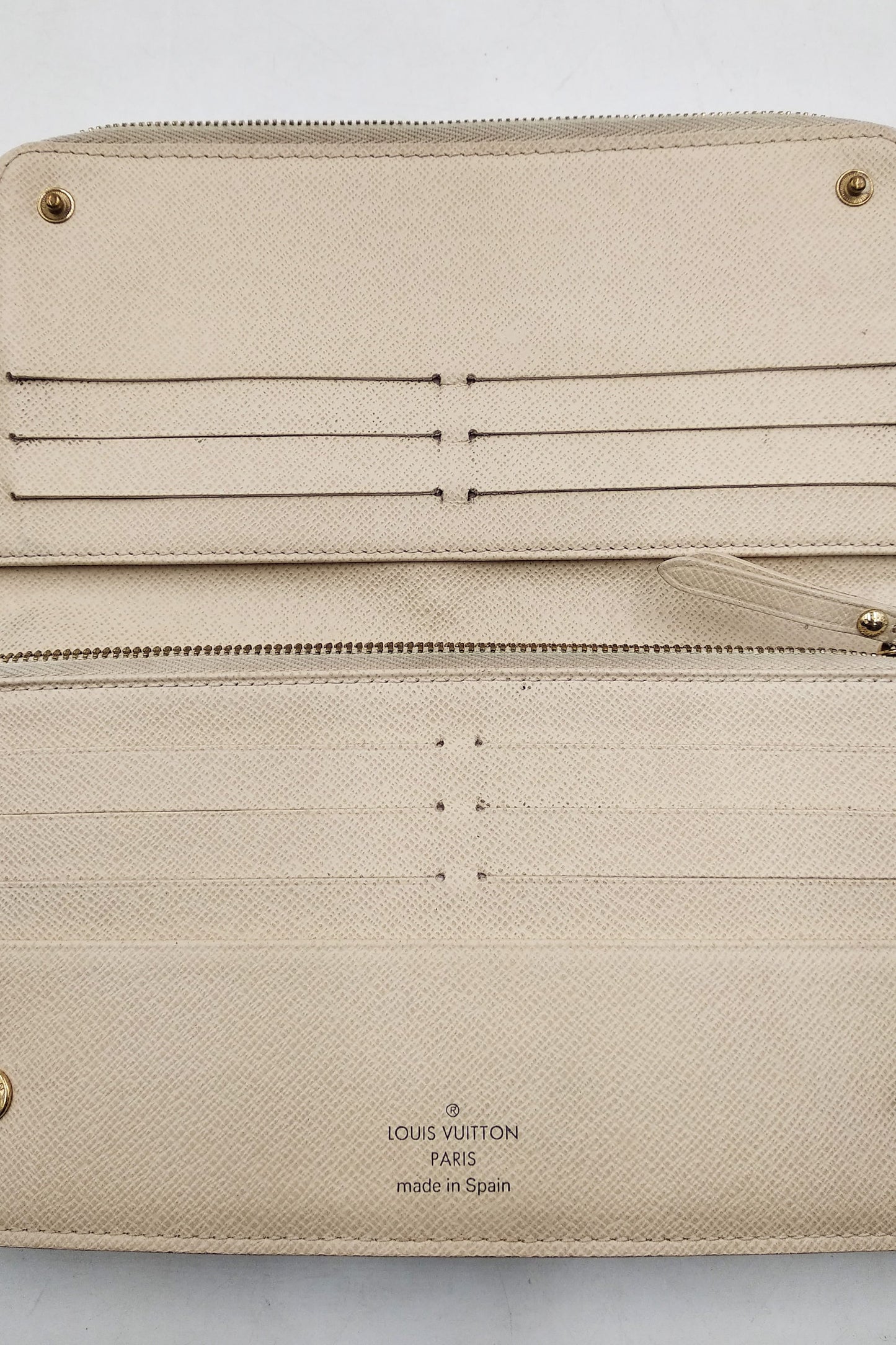 Damier Azur Canvas Insolite Wallet Beige