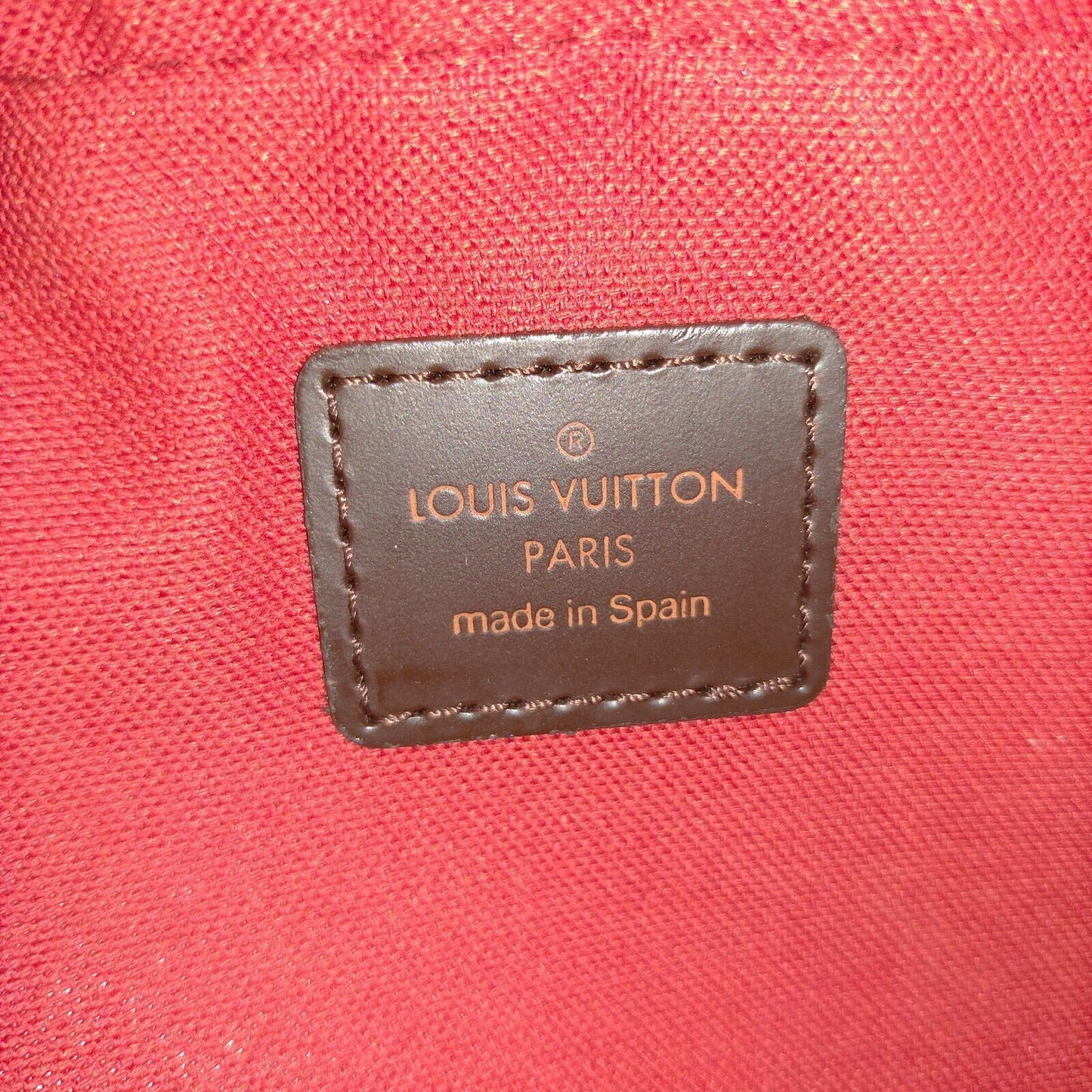 Louis Vuitton Geronimos Ebene Brown Damier Crossbody
