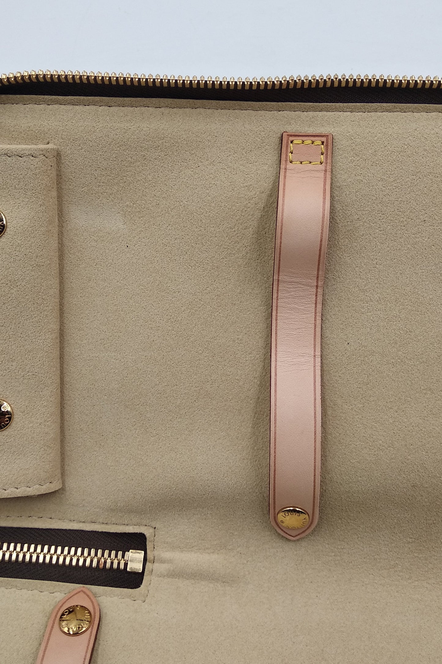 Monogram Etui 5 Cravates Tie Case Brown