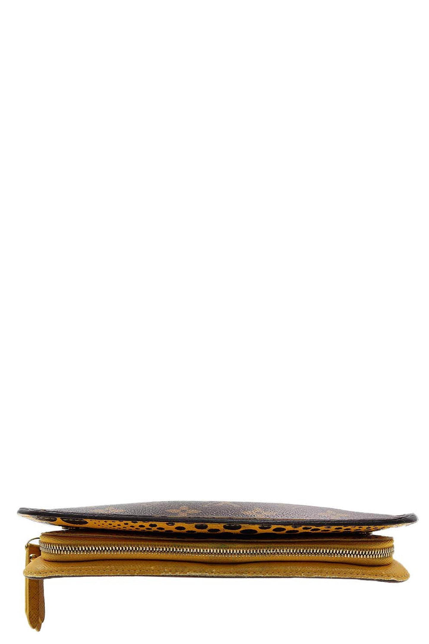 Monogram Insolite Wallet Yayoi Kusama Brown Yellow Black