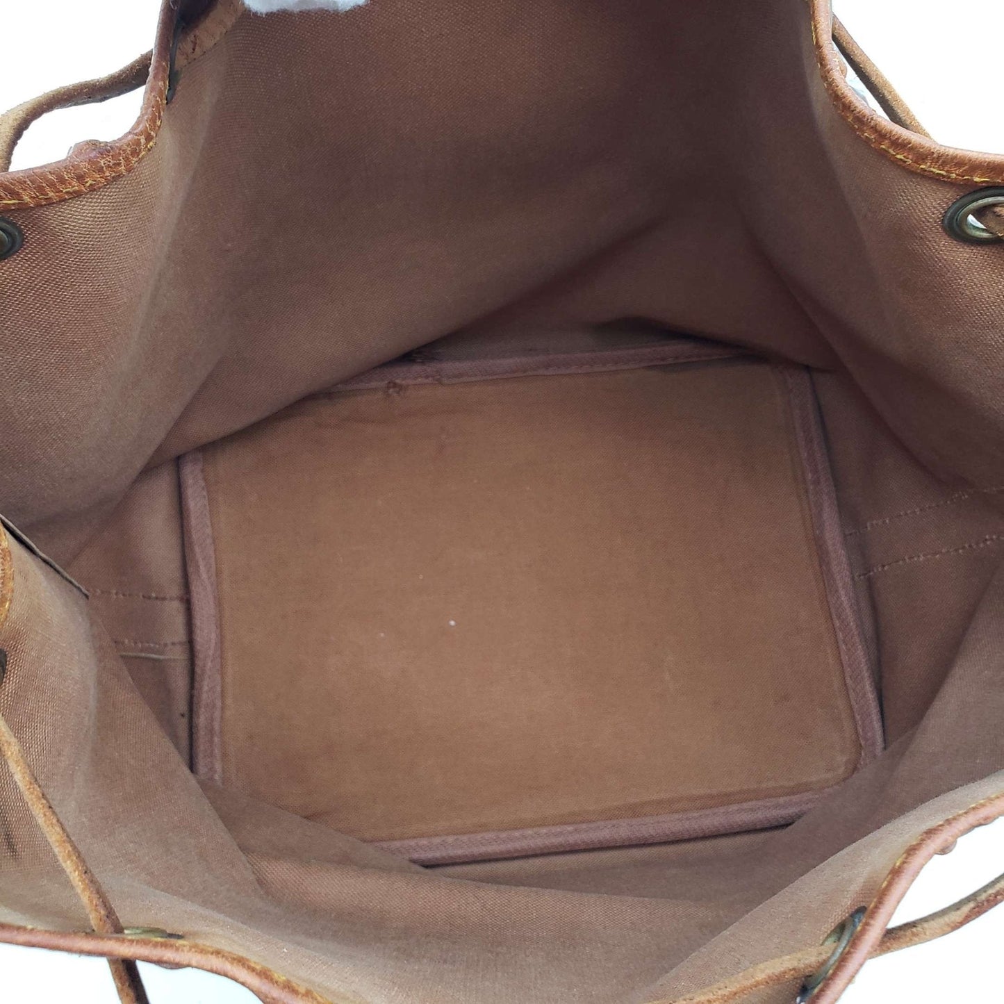 LOUIS VUITTON MONOGRAM PETIT NOE DRAWSTRING BAG