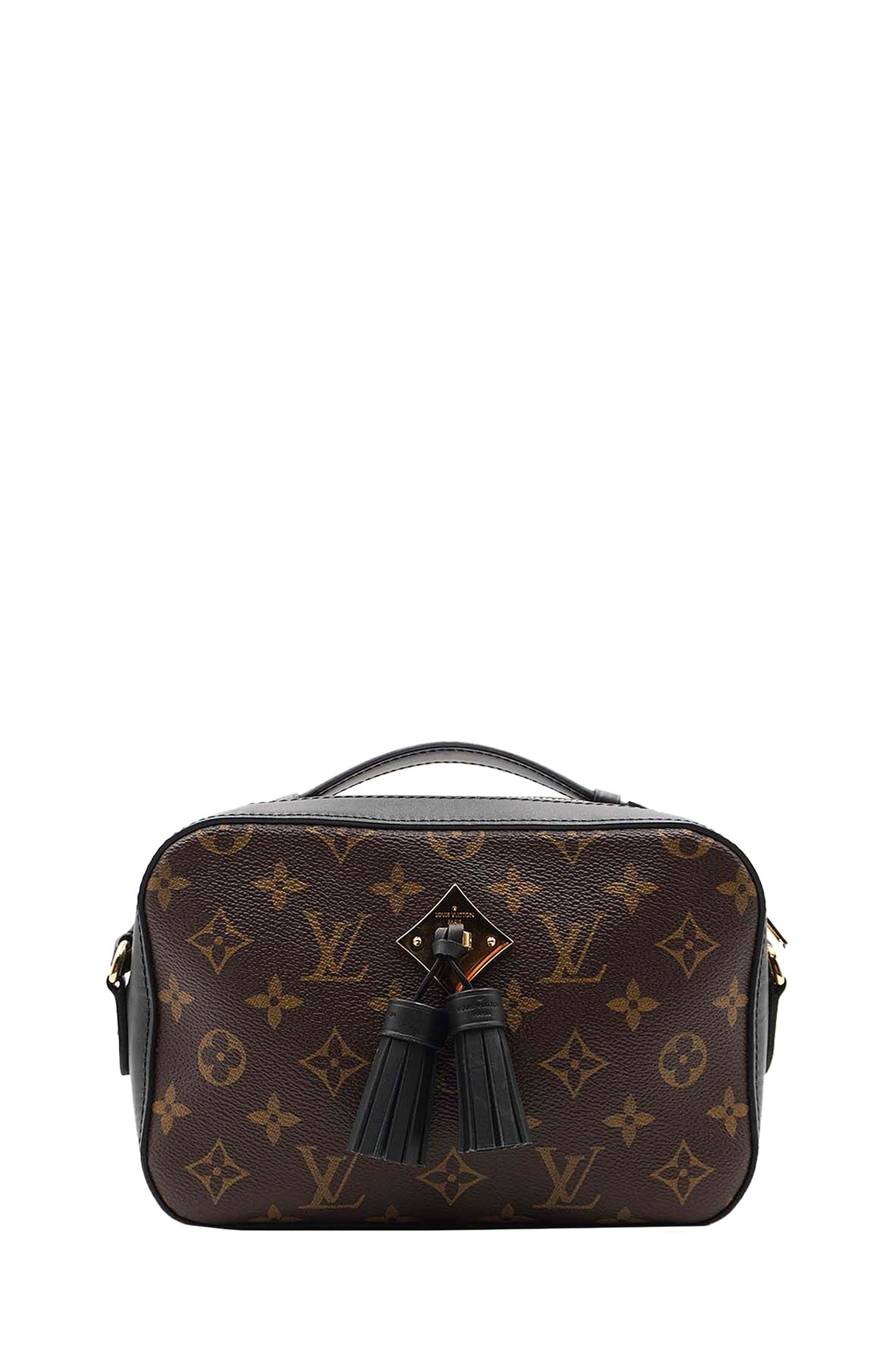 Monogram Saintonge Bag Brown Black