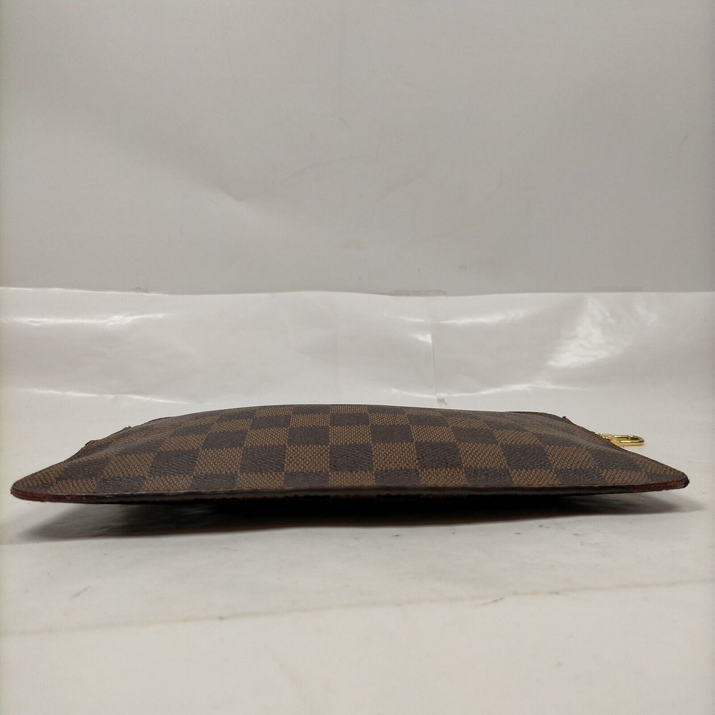 Louis Vuitton Neverfull Damier Ebene Wristlet Pouch/Clutch Bag