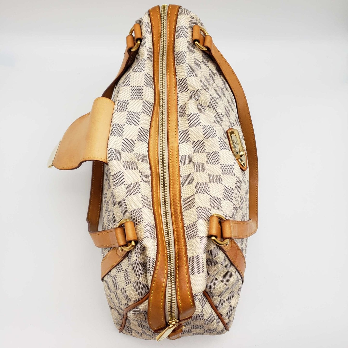 Louis Vuitton  Stresa GM White Damier Azur Shoulder Bag