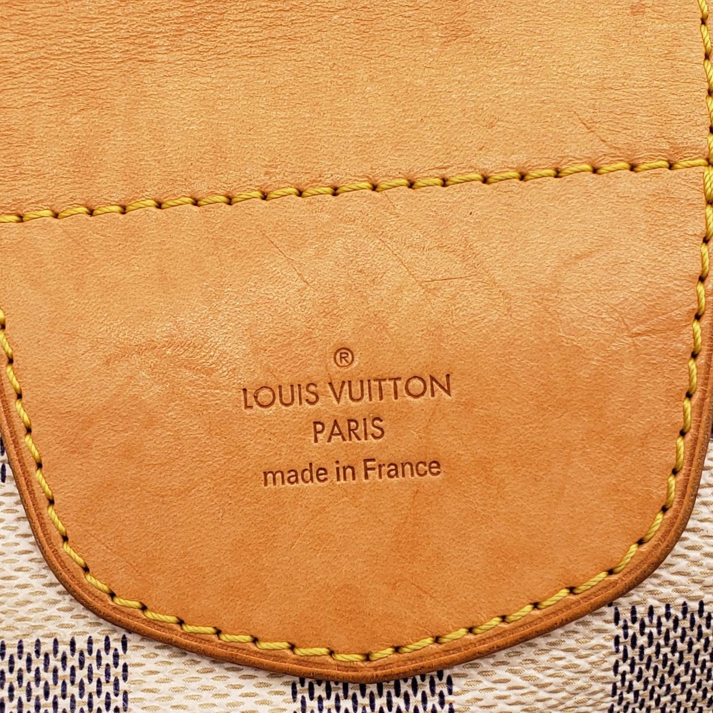 Louis Vuitton  Stresa GM White Damier Azur Shoulder Bag