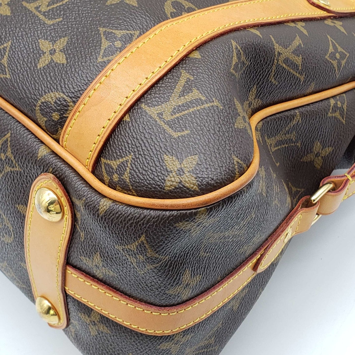 Louis Vuitton Stresa PM Brown Monogram Shoulder Bag