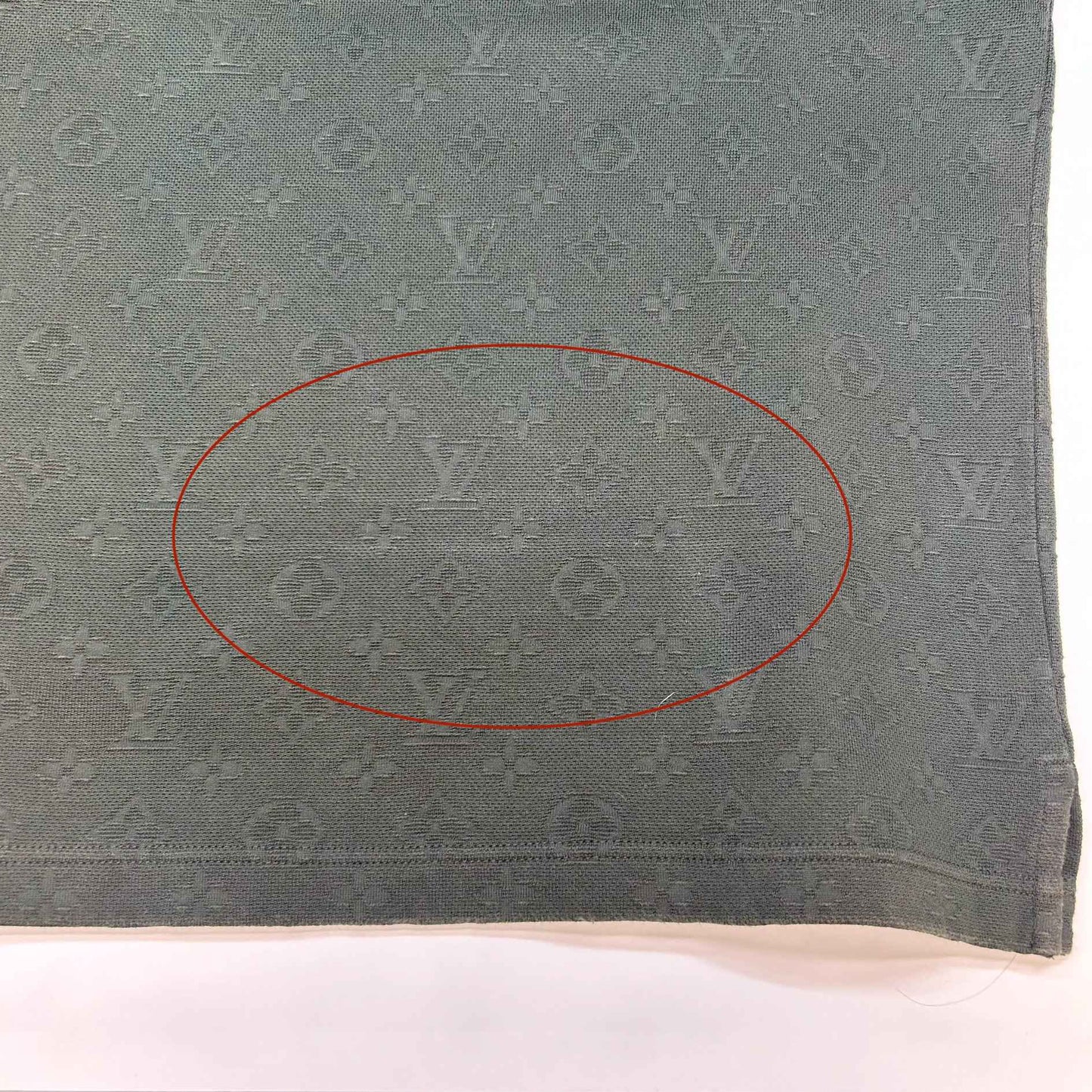 Men's Monogram Logo T-Shirt Khaki Size S