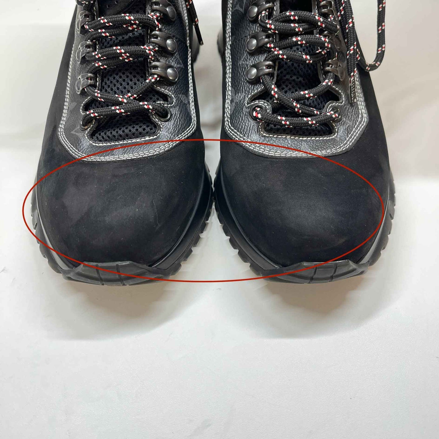 Men's Monogram Canvas Boots Black Size EU 41 / UK 7