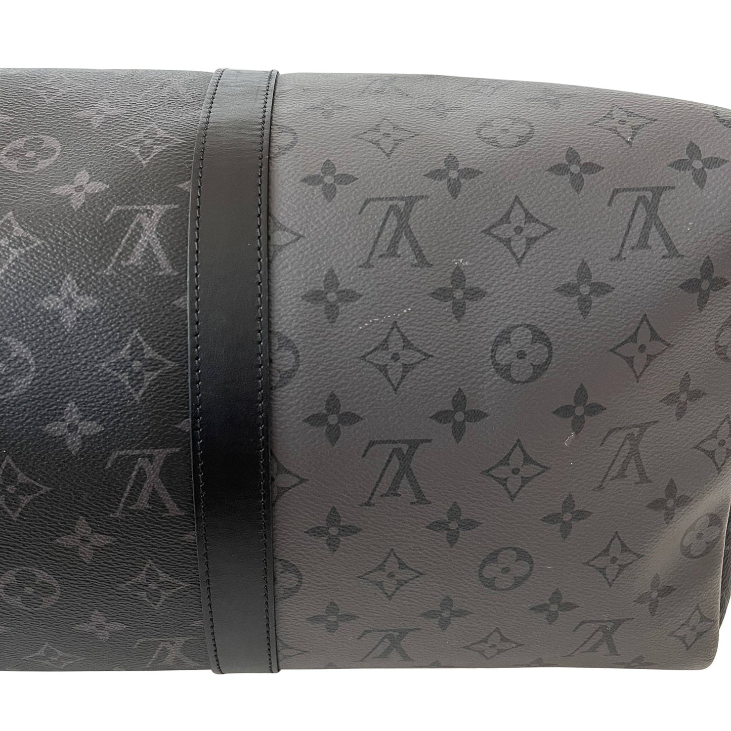 Louis Vuitton Keepall BandouliÃƒÆ’Ã‚Â¨re Monogram Eclipse Reverse 50