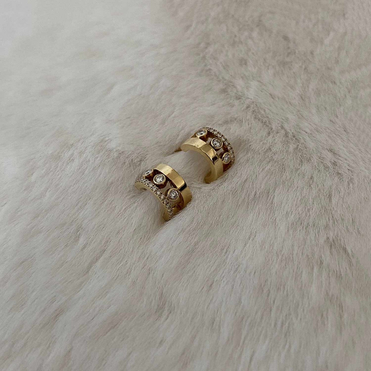 Messika Move Romaine Mini Hoops Earrings