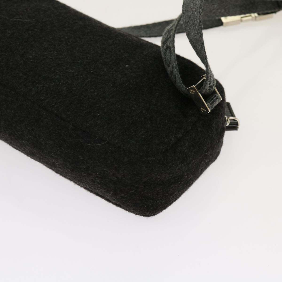 FENDI Body Bag Wool Gray mr060