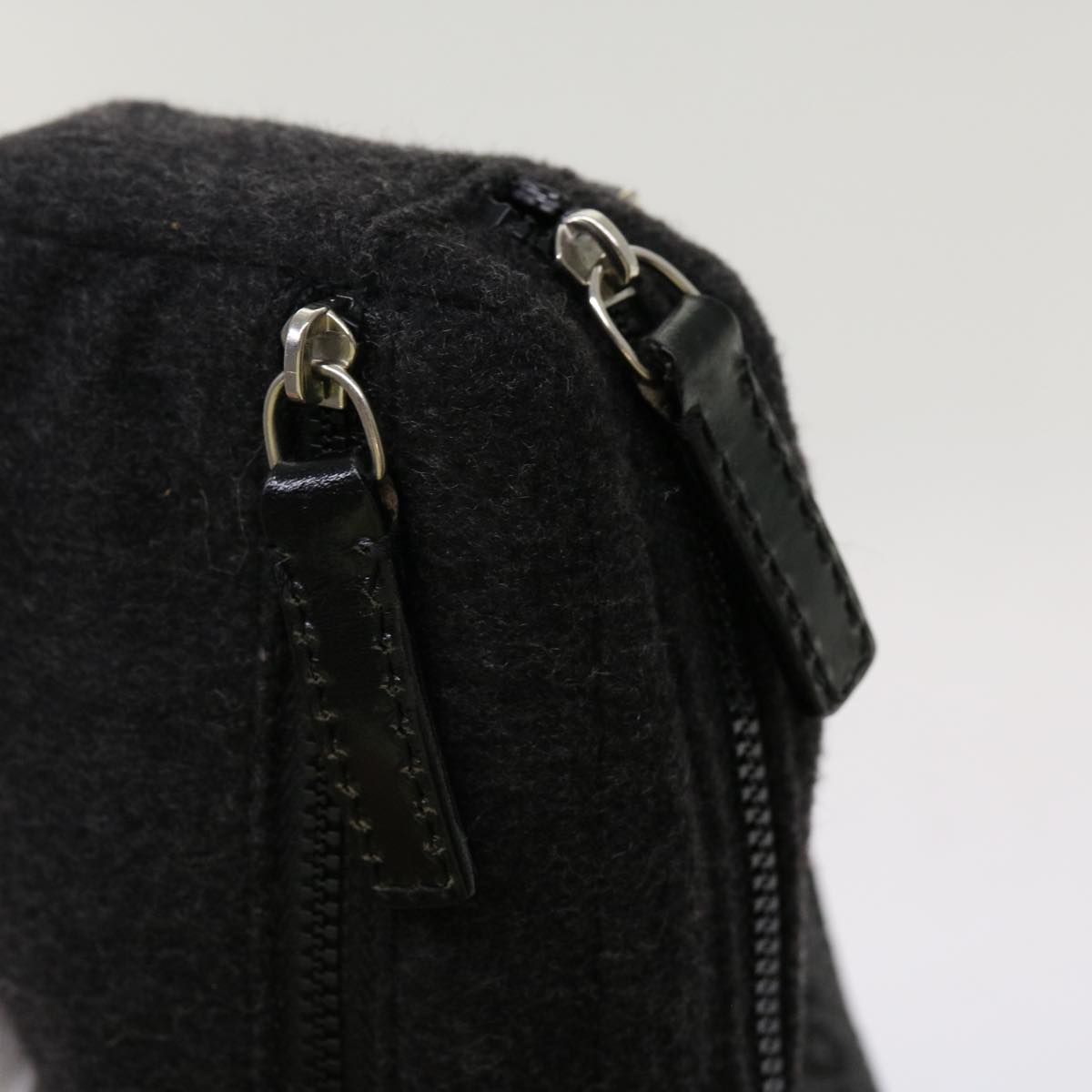 FENDI Body Bag Wool Gray mr060