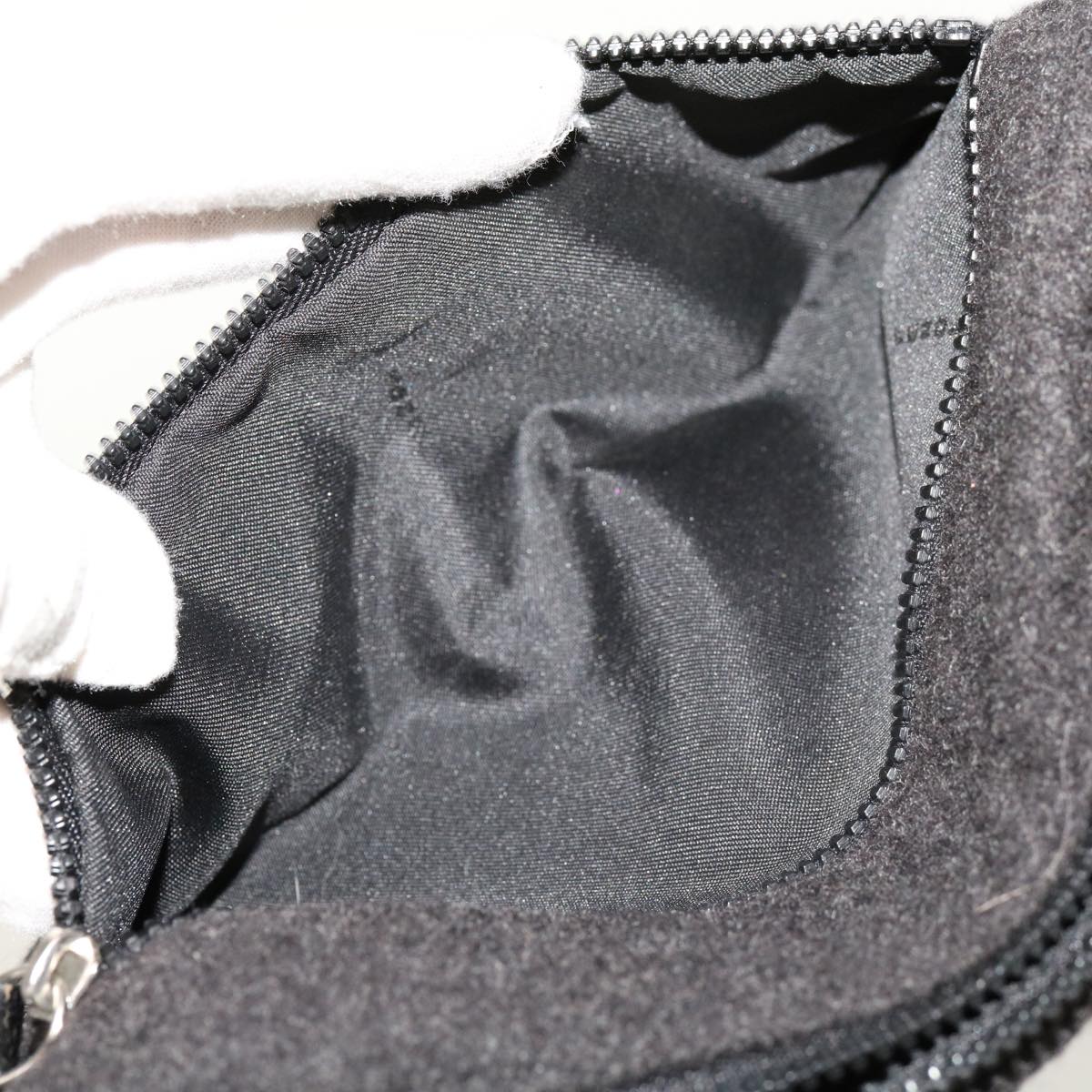 FENDI Body Bag Wool Gray mr060
